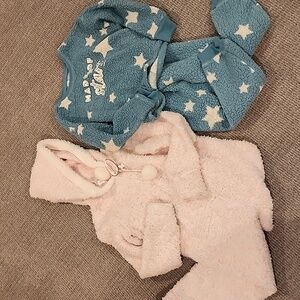 2 pairs size 7 Justice girls pajamas